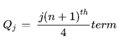 quartile formula